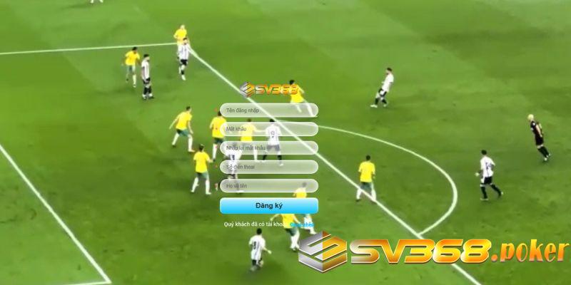 Điền thông tin đăng ký Sv368