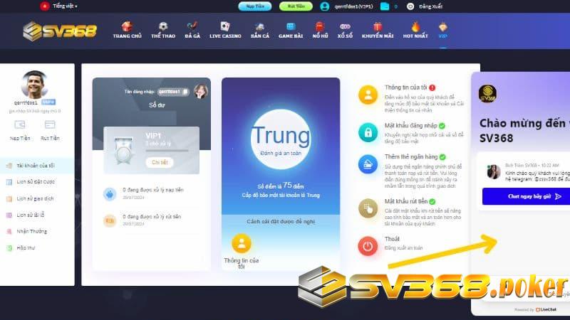 Liên hệ CSKH khi không rút tiền được